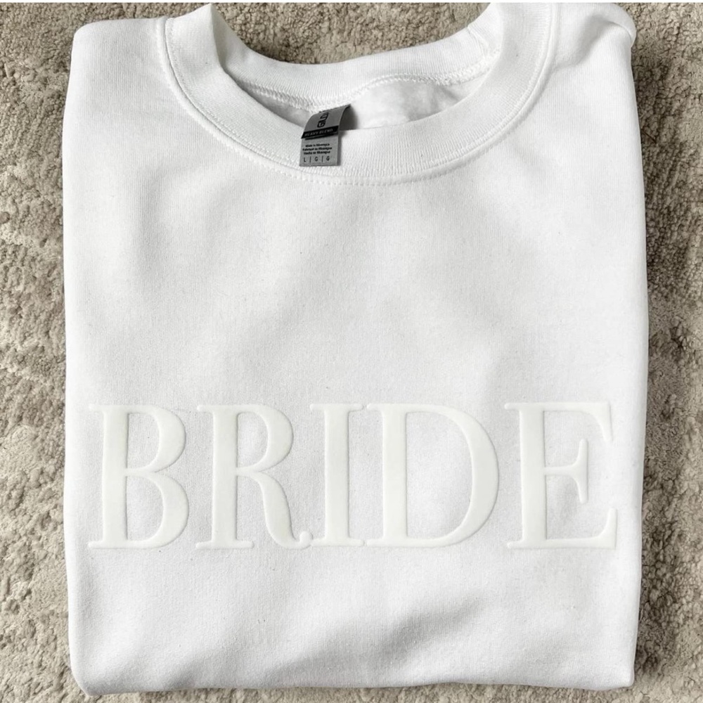 White Bride Sweatshirt